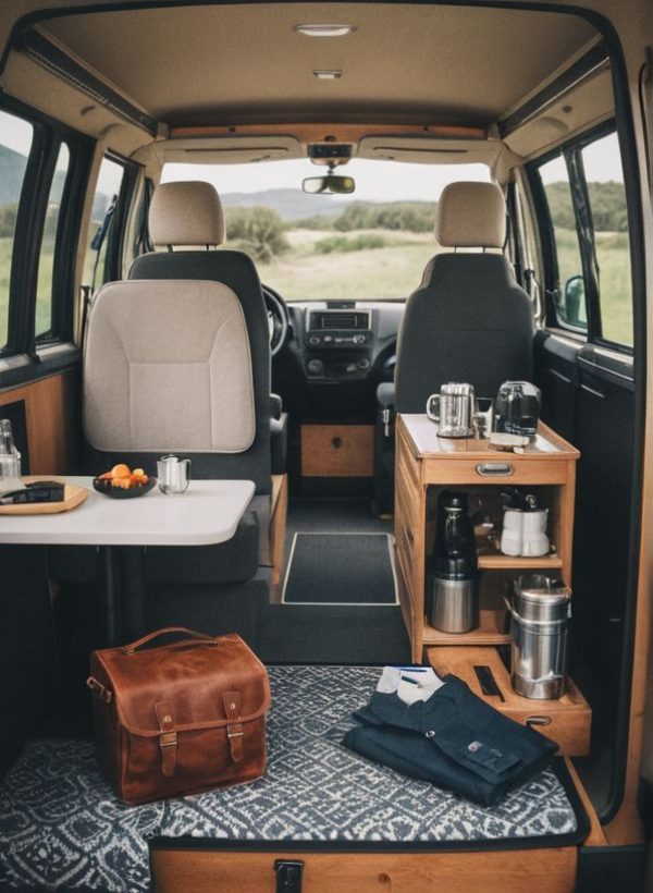 long office hallway tunnel view with gall doors on the sides